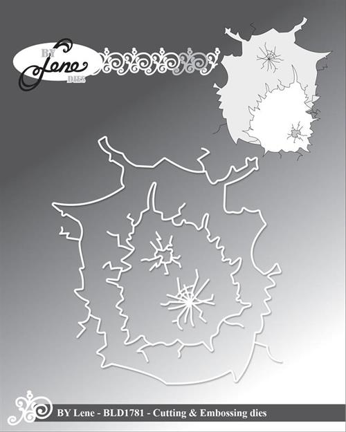 By Lene dies Broken ice Største 7,9x8,6cm